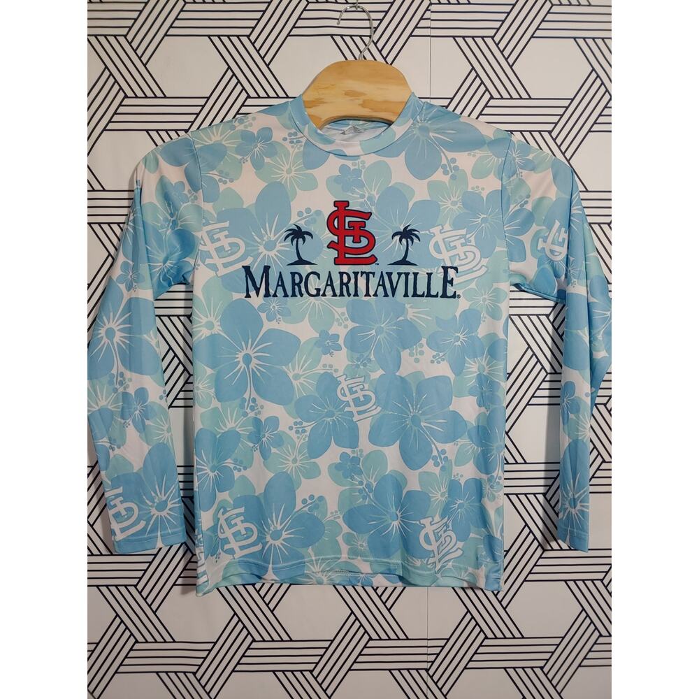 St. Louis Cardinals Margarittaville  Women's Swim Top Size S